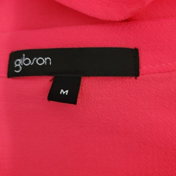 Gibson Erin Cross Front Tunic Blouse - Picture 6 of 8